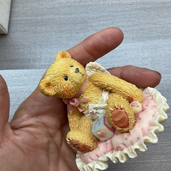 NIB CHERISHED TEDDIES 103659 LITTLE BUNDLE OF JOY - Picture 3 of 10